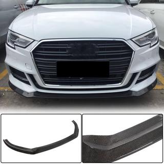 Lipspoiler til frontkofanger Lip V5 (til S-Line Sedan 2017-2020, Carbon) Audi A3 2012–2020 foto 1