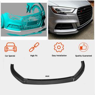 Lipspoiler til frontkofanger Lip V5 (til S-Line Sedan 2017-2020, Carbon) Audi A3 2012–2020 foto 2