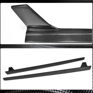 Sideskørter V4 (til S-Line Sedan, carbon) foto 4