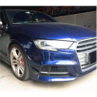 Front kofangerlip (til S-Line Sedan 2017-2020, carbon) Audi A3 2012–2020 foto 3