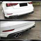 Audi A3 2012–2020 Bagkofanger-diffuser V5 (til S-Line Sedan 2017-2020, carbon) foto 4