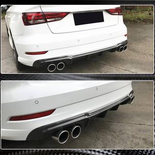 Bagkofanger-diffuser V5 (til S-Line Sedan 2017-2020, carbon) Audi A3 2012–2020 foto 4