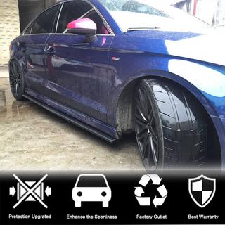 Sideskørter V3 (til S-Line Sedan, carbon) foto 3