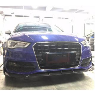 Front bumper lip Lip V1 (til S-Line 2012-2016 HB, carbon) Audi A3 2012–2020 foto 2