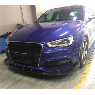Front bumper lip Lip V1 (til S-Line 2012-2016 HB, carbon) Audi A3 2012–2020 foto 3