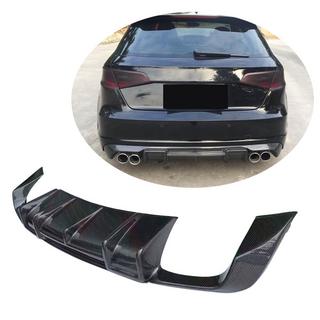 Bagkofanger diffuser V1 (til S-Line HB 2012-2016, Carbon) Audi A3 2012–2020 foto 1