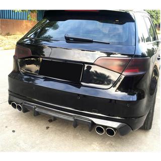 Bagkofanger diffuser V1 (til S-Line HB 2012-2016, Carbon) Audi A3 2012–2020 foto 3