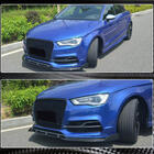 Audi A3 2012–2020 Frontsplitter Lip V3 (til S-Line Sedan 2012-2016, kulfiber) foto 3