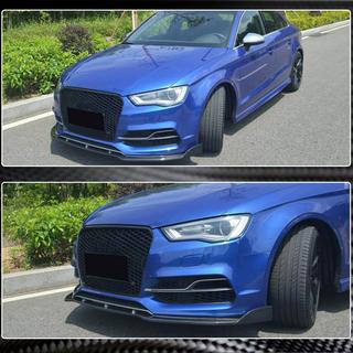 Frontsplitter Lip V3 (til S-Line Sedan 2012-2016, kulfiber) Audi A3 2012–2020 foto 3