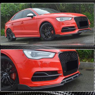 Frontsplitter Lip V3 (til S-Line Sedan 2012-2016, kulfiber) Audi A3 2012–2020 foto 4