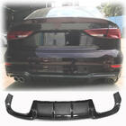 Audi A3 2012–2020 Bagkofanger-diffuser V4 (til S-Line Sedan 2017-2020, kulfiber) foto 1
