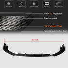 Audi A3 2012–2020 Frontkofanger-læbe Lip V2 (til S-Line Sedan 2012-2016, Kulfiber) foto 5
