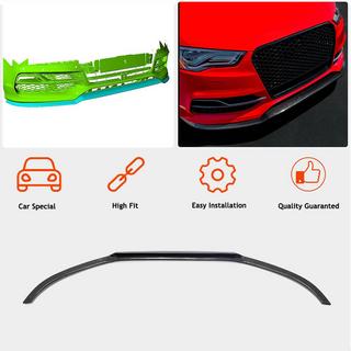 Frontlæbe til forreste kofanger Lip V1 (til S-Line Sedan 2012-2016, kulfiber) Audi A3 2012–2020 foto 2