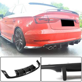 Bagkofangerdiffuser V3 (til S-Line Sedan 2012-2016, kulfiber) Audi A3 2012–2020 foto 1