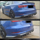 Audi A3 2012–2020 Bagkofangerdiffuser V1 (til S-Line Sedan 2012-2016, carbon) foto 3