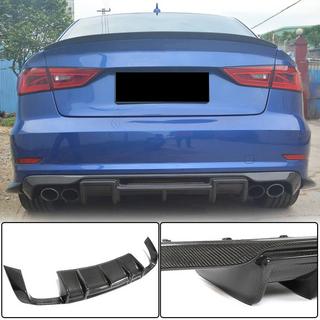 Bagkofangerdiffuser V1 (til S-Line Sedan 2012-2016, carbon) Audi A3 2012–2020 foto 1