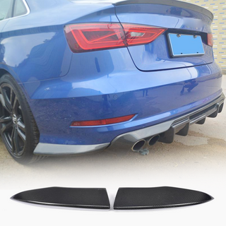 Bagkofanger-flaps Flap (til S-Line Sedan 2012-2016, kulfiber) Audi A3 2012–2020 foto 1