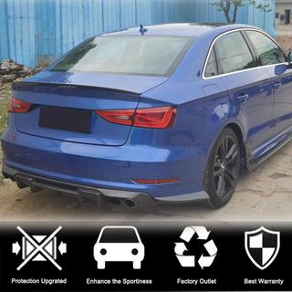 Bagkofanger-flaps Flap (til S-Line Sedan 2012-2016, kulfiber) Audi A3 2012–2020 foto 2