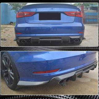 Bagkofanger-flaps Flap (til S-Line Sedan 2012-2016, kulfiber) Audi A3 2012–2020 foto 3