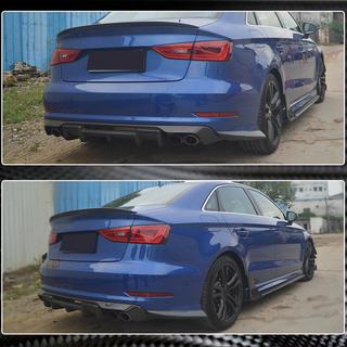 Bagkofanger-flaps Flap (til S-Line Sedan 2012-2016, kulfiber) Audi A3 2012–2020 foto 4