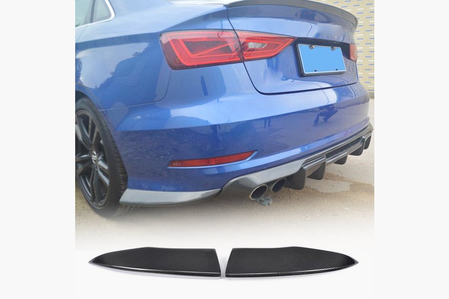 Audi A3 2012–2020 Bagkofanger-flaps Flap (til S-Line Sedan 2012-2016, kulfiber) Image