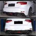 Audi A3 2012–2020 Bagkofangerdiffuser V1 (til S-Line HB 2017-2020, carbon) foto 3