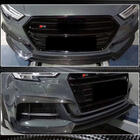 Audi A3 2012–2020 Frontspoilerlæbe Lip V4 (til S-Line Sedan 2017-2020, kulfiber) foto 4