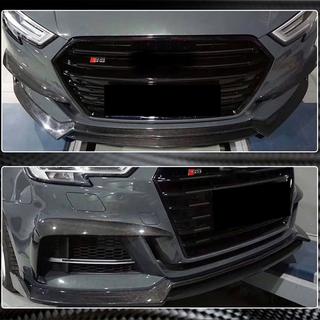 Frontspoilerlæbe Lip V4 (til S-Line Sedan 2017-2020, kulfiber) Audi A3 2012–2020 foto 4