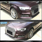 Audi A3 2012–2020 Frontsplitter-læbe Lip V3 (til S-Line Sedan 2017-2020, kulfiber) foto 4