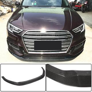 Frontsplitter-læbe Lip V3 (til S-Line Sedan 2017-2020, kulfiber) Audi A3 2012–2020 foto 1