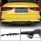 Audi A3 2012–2020 Bagkofangerdiffuser V3 (til S-Line Sedan 2017-2020, carbon) foto 1