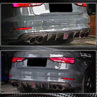 Audi A3 2012–2020 Bagkofanger diffuser V2 (til S-Line Sedan 2017-2020, carbon) foto 4