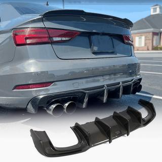 Bagkofangerdiffuser V1 (til S-Line Sedan 2017-2020, Carbon) Audi A3 2012–2020 foto 1