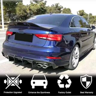 Bagkofangerdiffuser V1 (til S-Line Sedan 2017-2020, Carbon) Audi A3 2012–2020 foto 4
