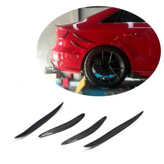 Bagkofangerbeskyttere (til S-Line Sedan 2012-2016, kulfiber) Audi A3 2012–2020 foto 1