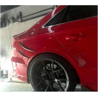 Bagkofangerbeskyttere (til S-Line Sedan 2012-2016, kulfiber) Audi A3 2012–2020 foto 2