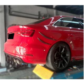 Bagkofangerbeskyttere (til S-Line Sedan 2012-2016, kulfiber) Audi A3 2012–2020 foto 3