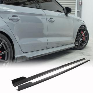 Sideskørter V1 (til S-Line Sedan, carbon) foto 1