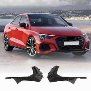 Front kofanger læbespoiler (til S-Line Sedan 2020-2023, carbon) foto 1