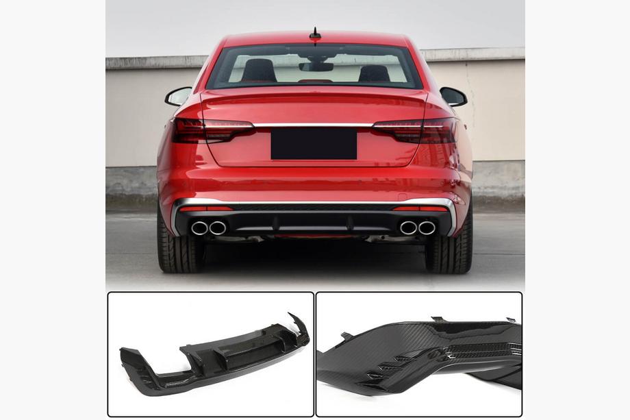 Audi A4 B10 2024– Bagkofangerdiffuser V1 (til S-Line, carbon) Image