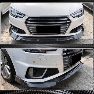 Frontlæbe til kofanger Lip V1 (til S-Line Sedan 2015-2019, carbon) foto 3