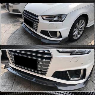 Frontlæbe til kofanger Lip V1 (til S-Line Sedan 2015-2019, carbon) foto 4