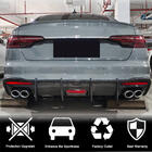 Audi A4 B10 2024– Bagkofanger-diffuser V3 (til S-Line, carbon) foto 2