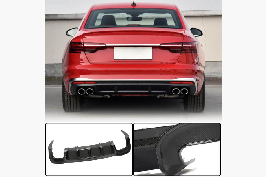 Audi A4 B10 2024– Bagkofangerdiffuser V2 (til S-Line, carbon) Image