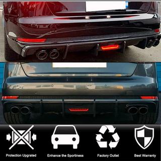 Bagkofanger-diffuser V1 (til S-Line Sedan 2015-2019, carbon) foto 2