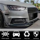 Audi A4 B9 2015–2024 Frontspoilerlæbe til for kofanger Lip V2 (til S-Line Sedan 2015-2019, Carbon) foto 3