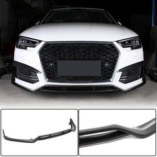 Frontspoilerlæbe til for kofanger Lip V2 (til S-Line Sedan 2015-2019, Carbon) foto 2