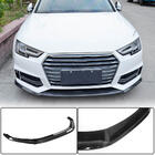 Audi A4 B9 2015–2024 Frontspoiler læbe Lip V4 (til S-Line Sedan 2015-2019, carbon) foto 1