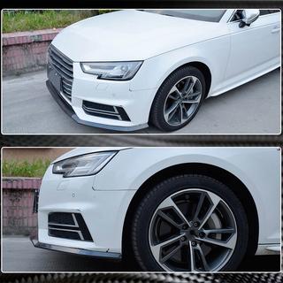 Frontspoiler læbe Lip V4 (til S-Line Sedan 2015-2019, carbon) foto 4