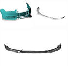 Audi A4 B9 2015–2024 Frontkofanger-lipspoiler Lip V5 (til S-Line Sedan 2015-2019, carbon) foto 2